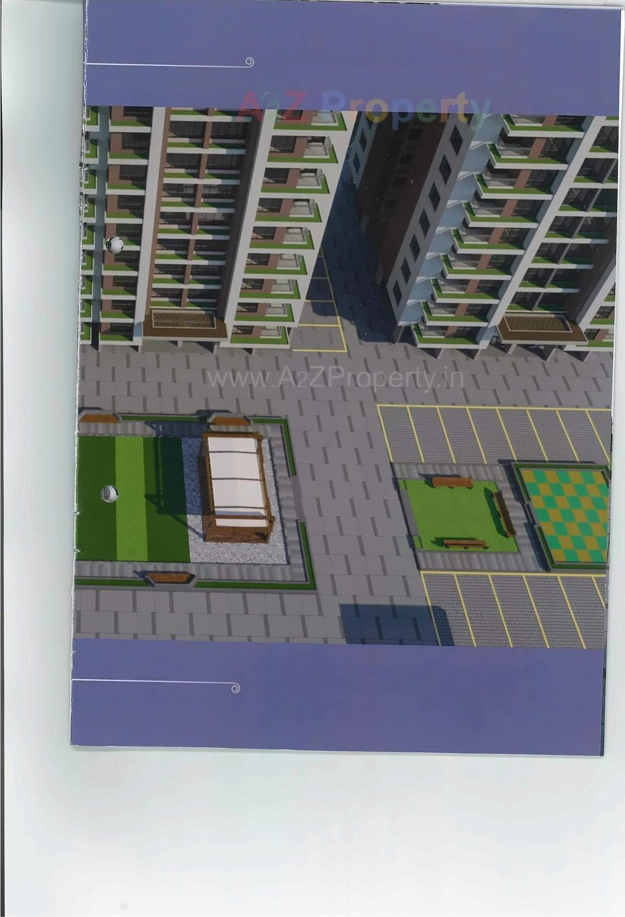 3D Elevation of real estate project Gopinath Heights located at Surat, Surat, Gujarat