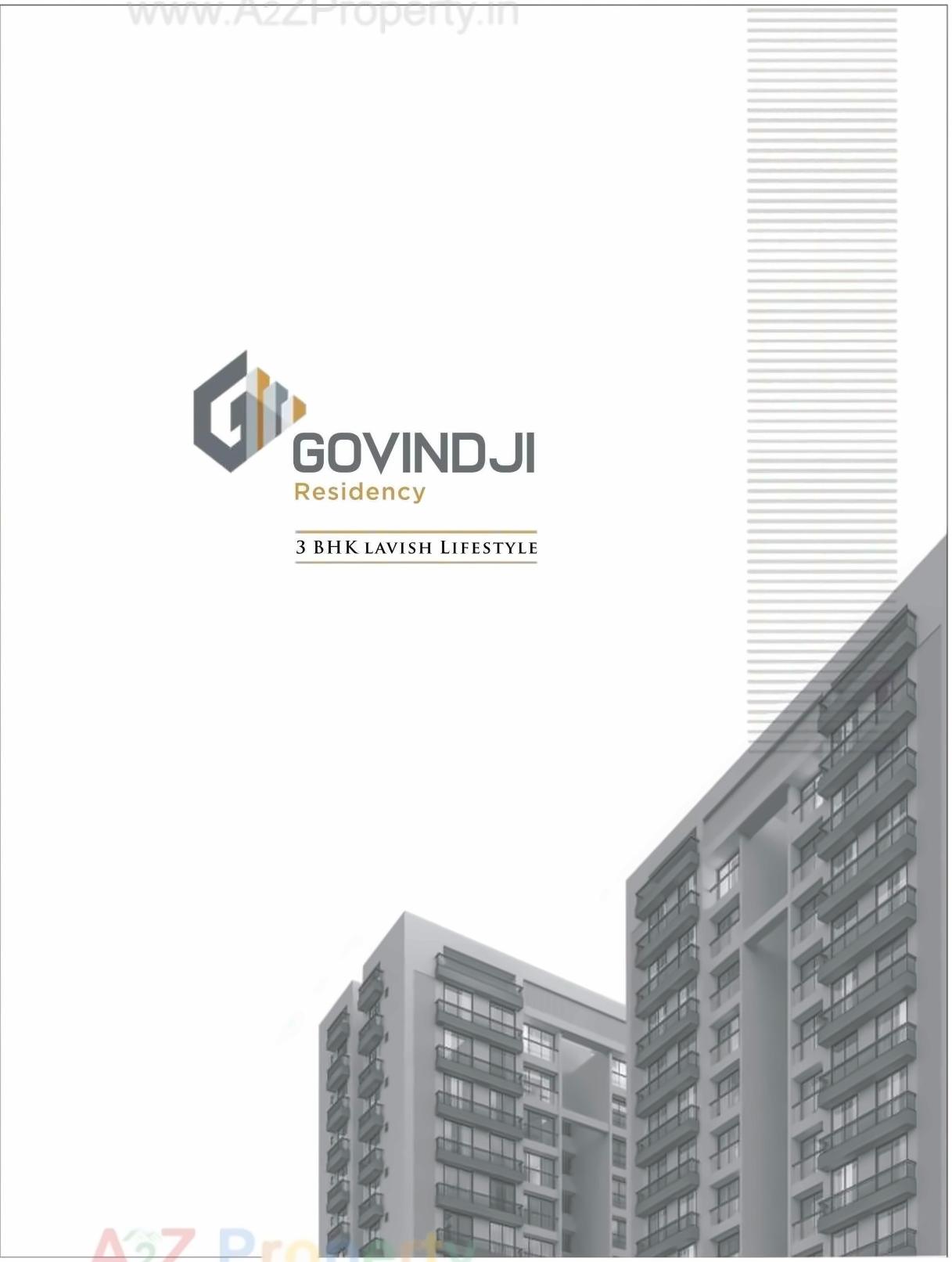 3D Elevation of real estate project Govindji Residency located at Sarthana, Surat, Gujarat