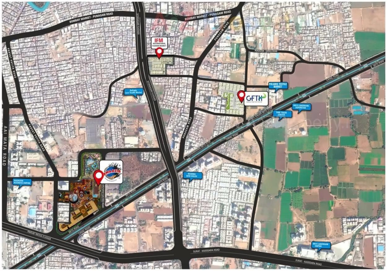  of real estate project Green Feb Tex House located at Puna, Surat, Gujarat