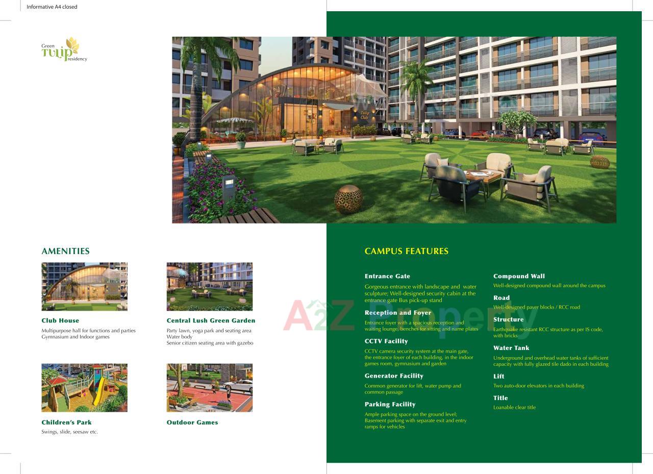  of real estate project Green Tulip located at Vanakla, Surat, Gujarat