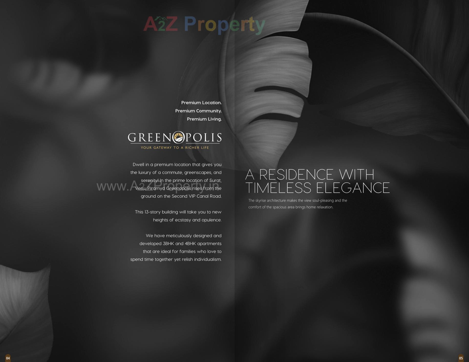  of real estate project Greenopolis located at Vesu, Surat, Gujarat