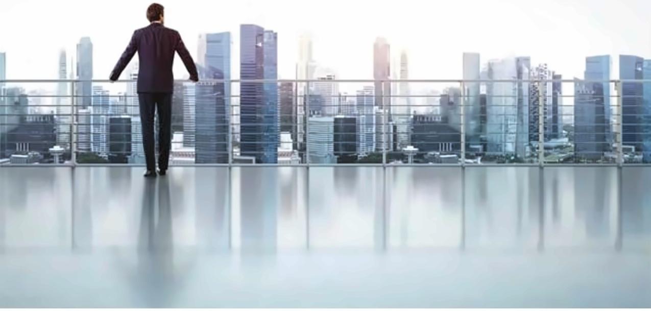 3D Elevation of real estate project Gruham Plaza located at Kosad, Surat, Gujarat