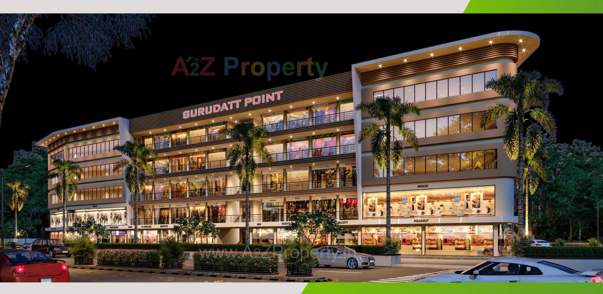 3D Elevation of real estate project Gurudatt Point located at Dindoli--godadra, Surat, Gujarat
