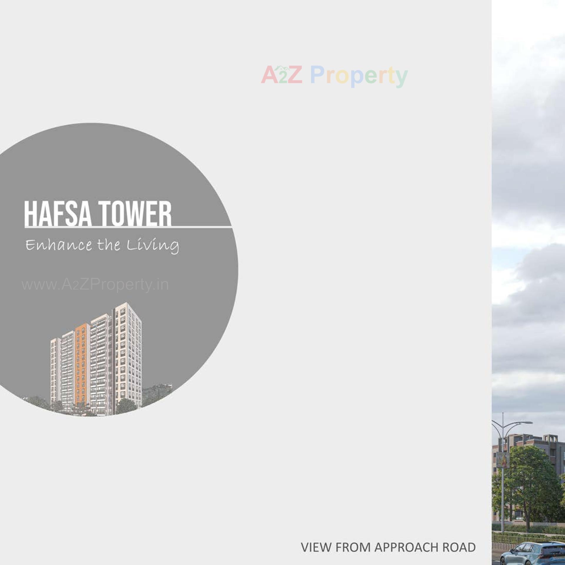  of real estate project Hafsa Tower located at Rander, Surat, Gujarat