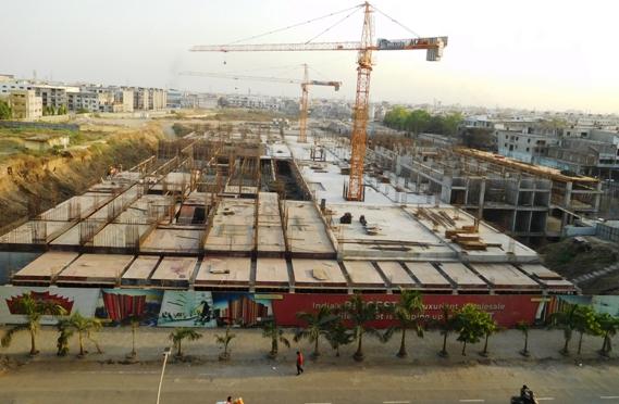 131896_const of real estate project Happy Benchmark Textile Hub located at Dumbhal, Surat, Gujarat
