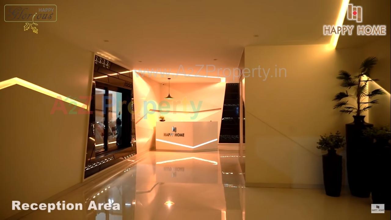 3D Elevation of real estate project Happy Glorious located at Surat, Surat, Gujarat