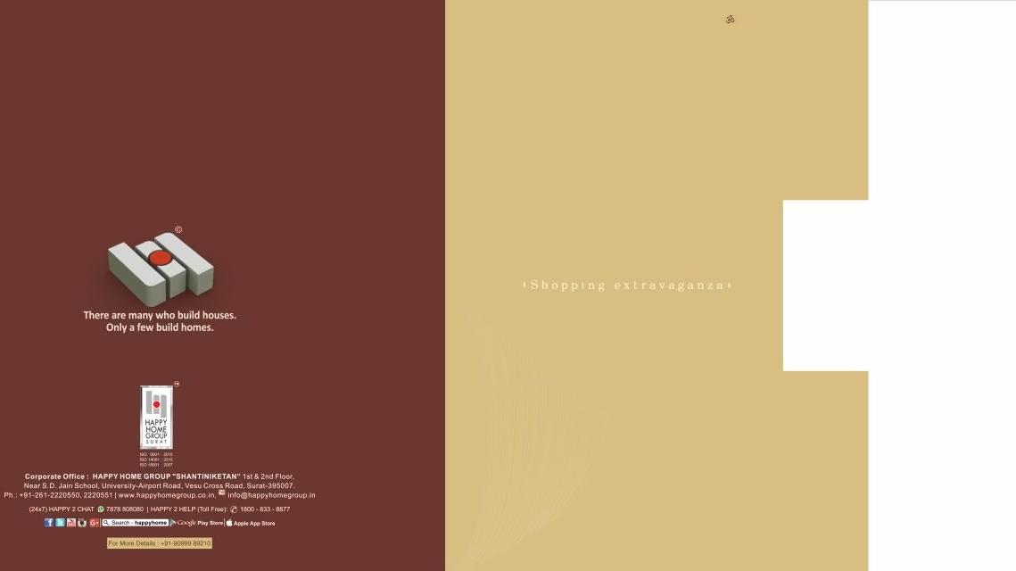  of real estate project Happy Goldmines Shoppers located at Surat, Surat, Gujarat