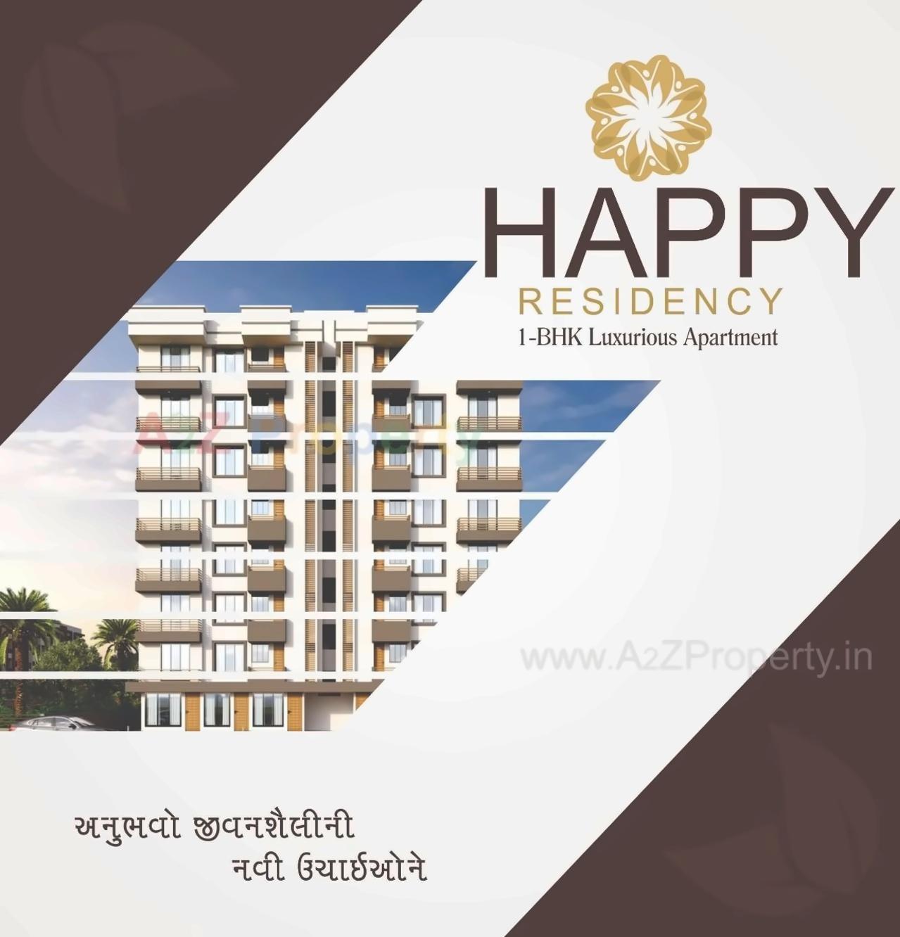 3D Elevation of real estate project Happy Residency located at Chhaprabhatha, Surat, Gujarat