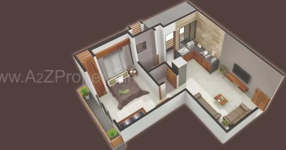 Layout of real estate project Happy Residency located at Chhaprabhatha, Surat, Gujarat