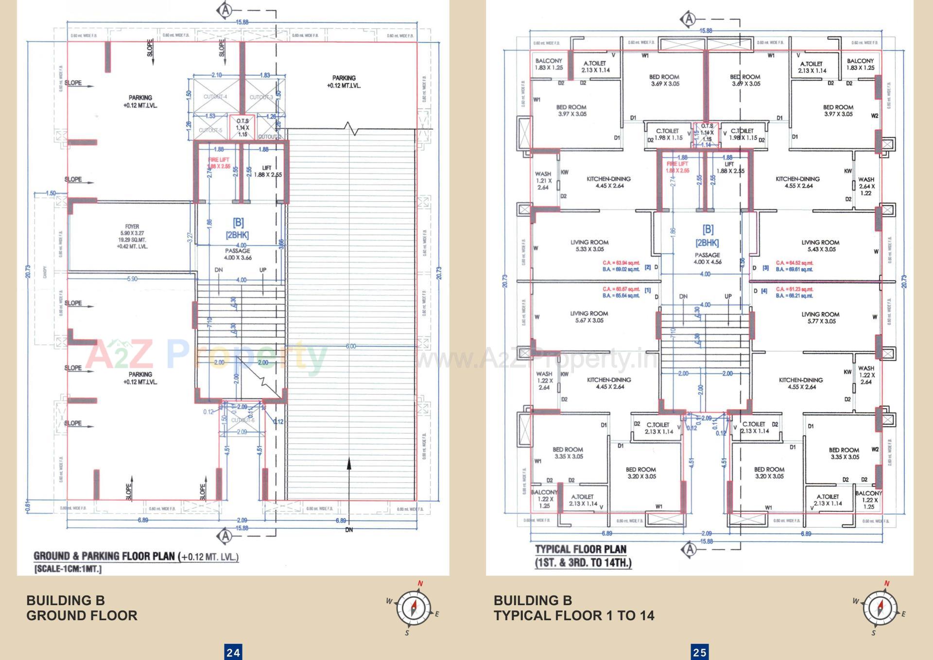 Layout of real estate project Harikrushna Sky located at Mota Varachha, , Surat, Gujarat