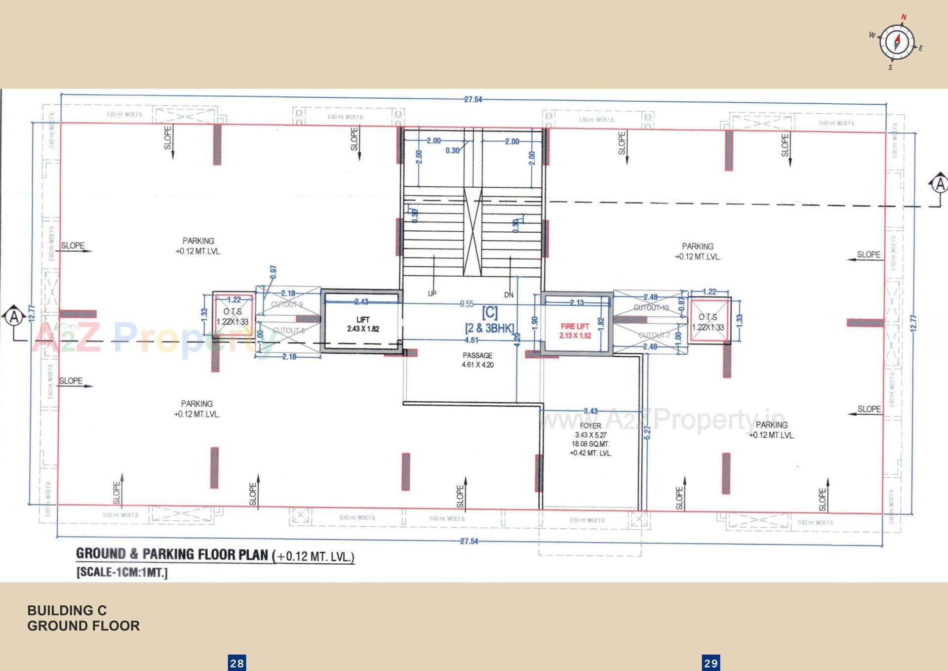 Layout of real estate project Harikrushna Sky located at Mota Varachha, , Surat, Gujarat