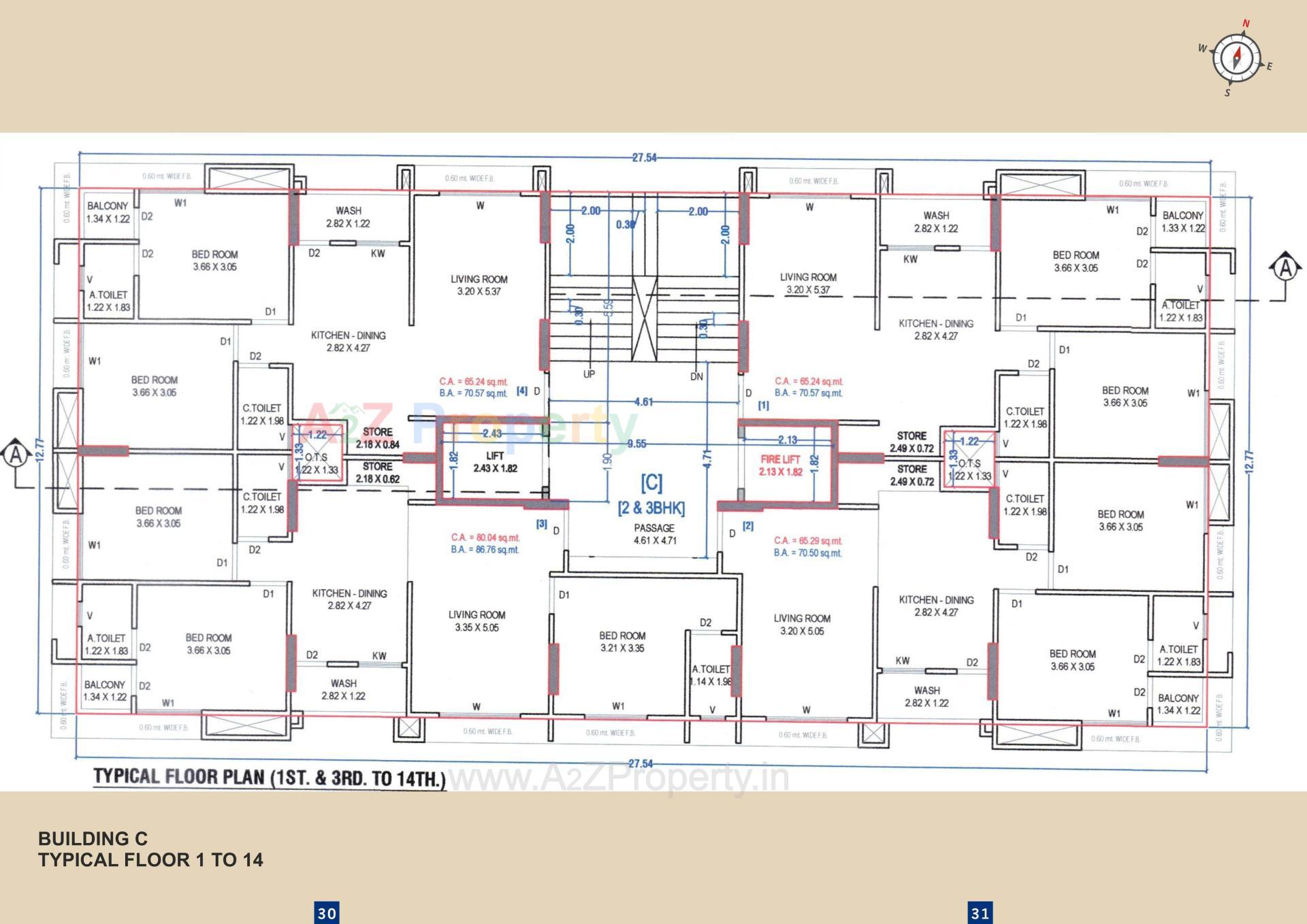 Layout of real estate project Harikrushna Sky located at Mota Varachha, , Surat, Gujarat