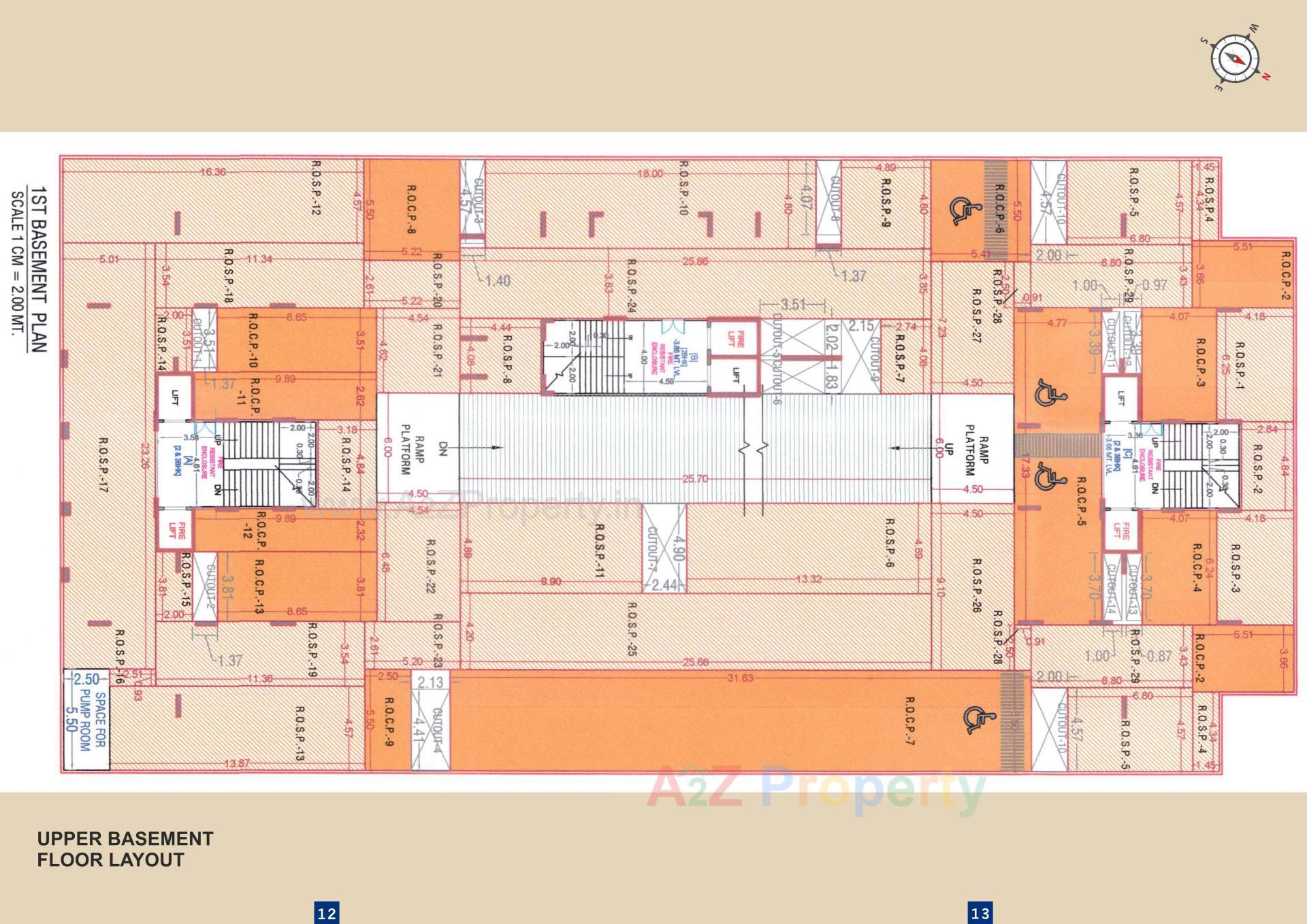 Layout of real estate project Harikrushna Sky located at Mota Varachha, , Surat, Gujarat