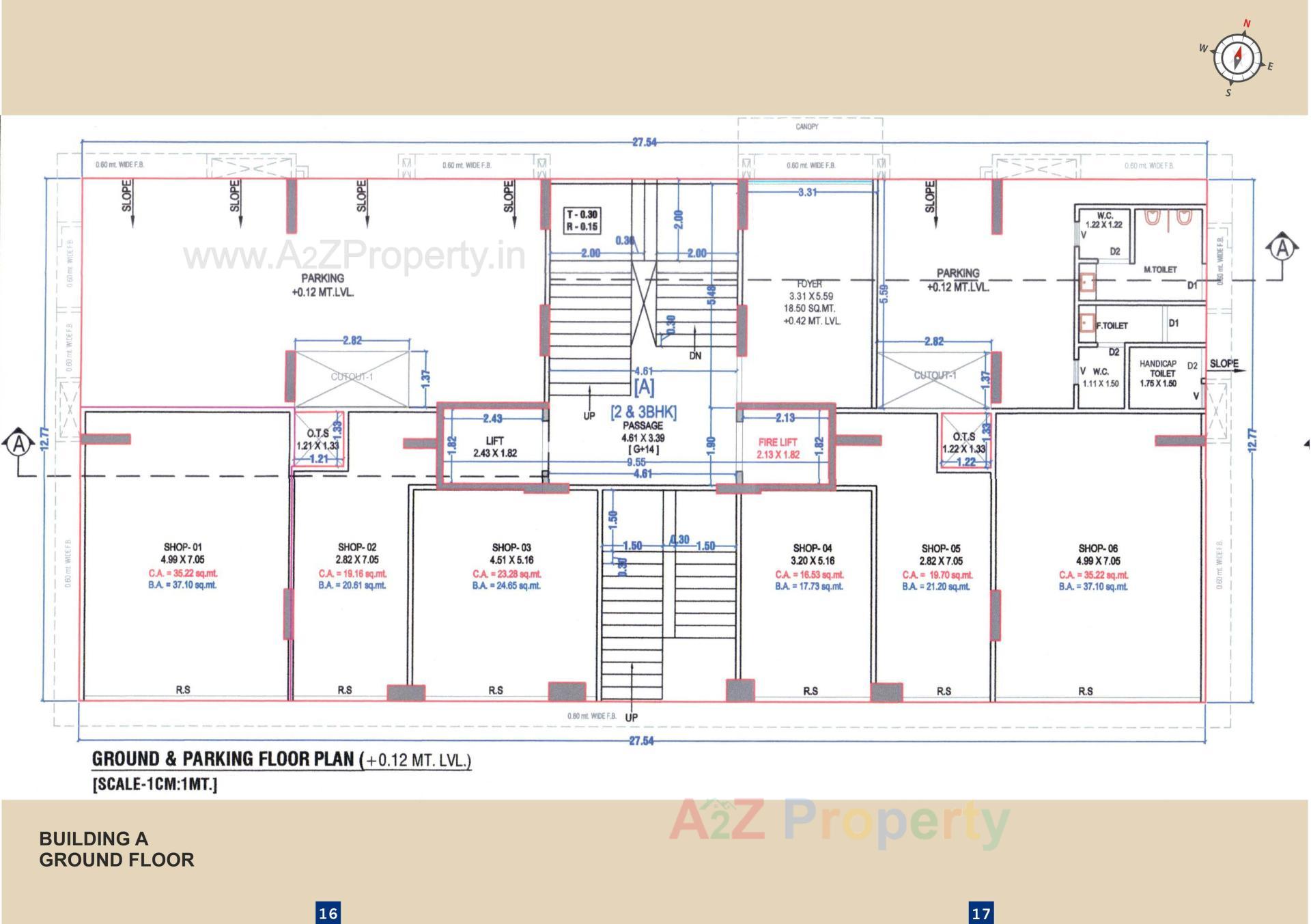 Layout of real estate project Harikrushna Sky located at Mota Varachha, , Surat, Gujarat