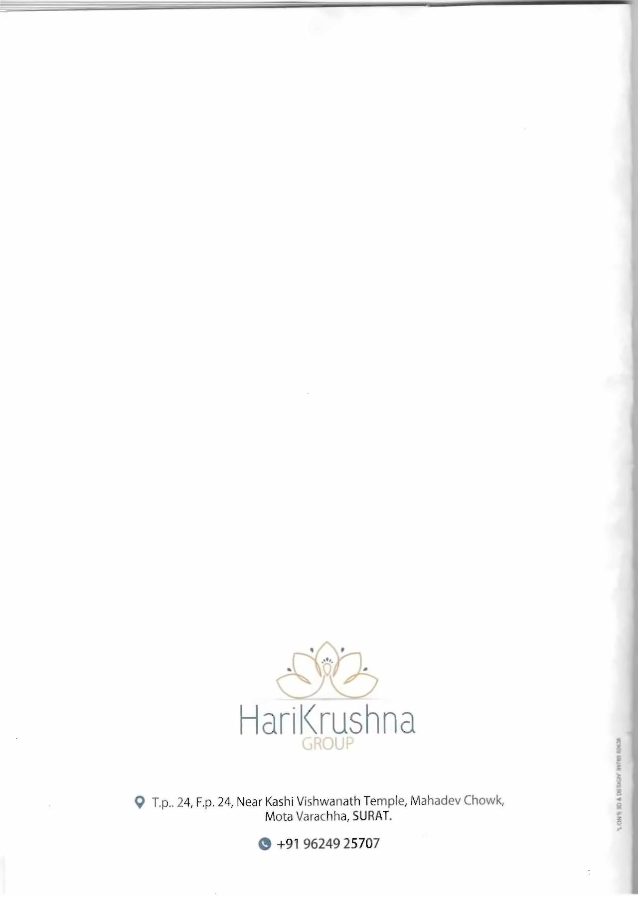  of real estate project Harikrushna Township located at Varachha, Surat, Gujarat