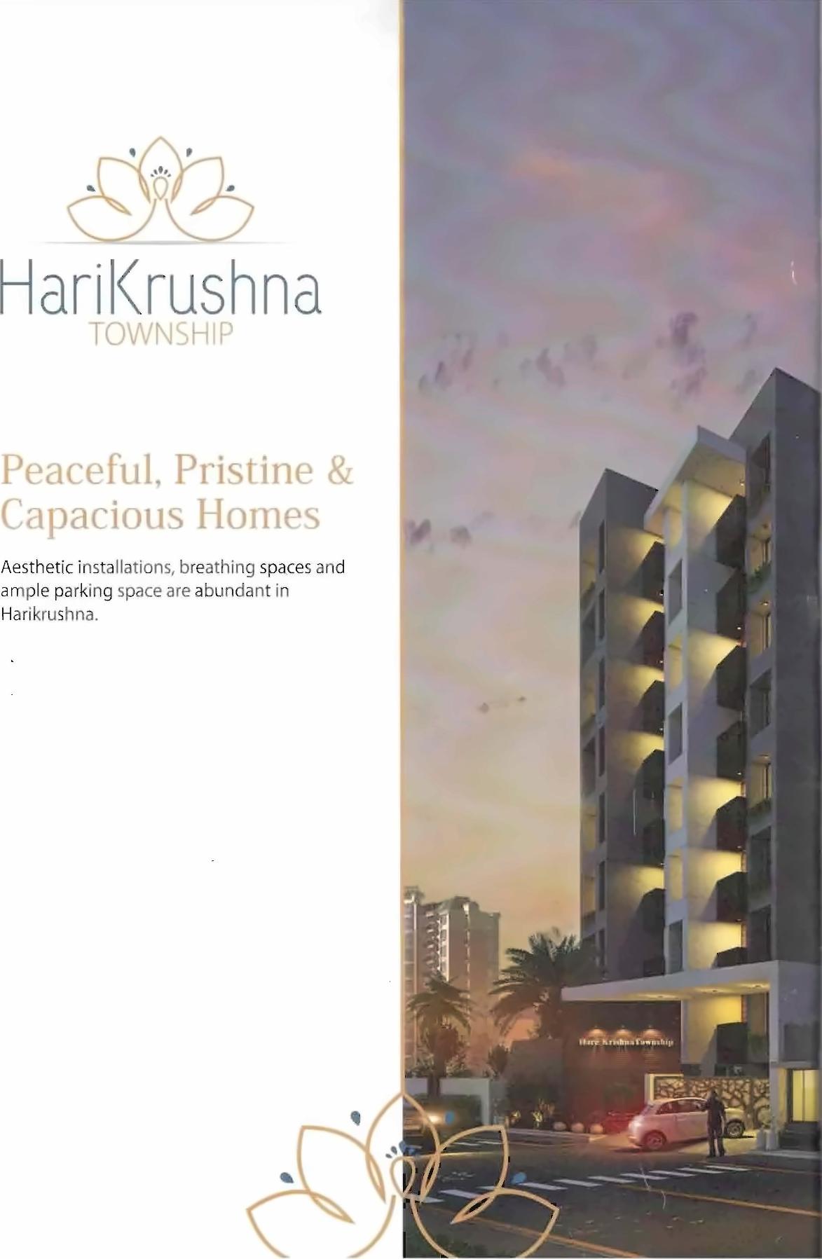 3D Elevation of real estate project Harikrushna Township located at Varachha, Surat, Gujarat