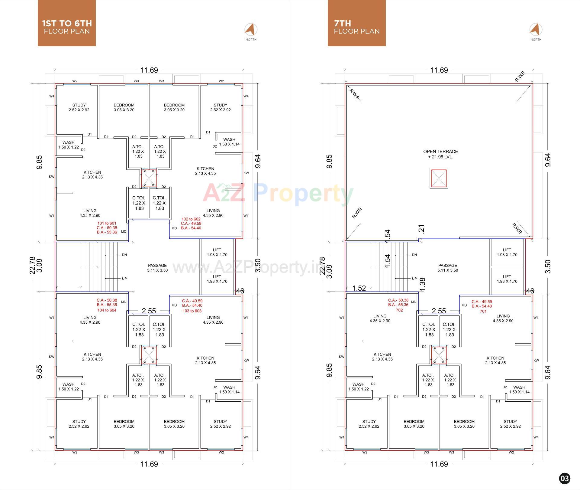 Layout of real estate project Harsham Homes located at Palanpore, Surat, Gujarat