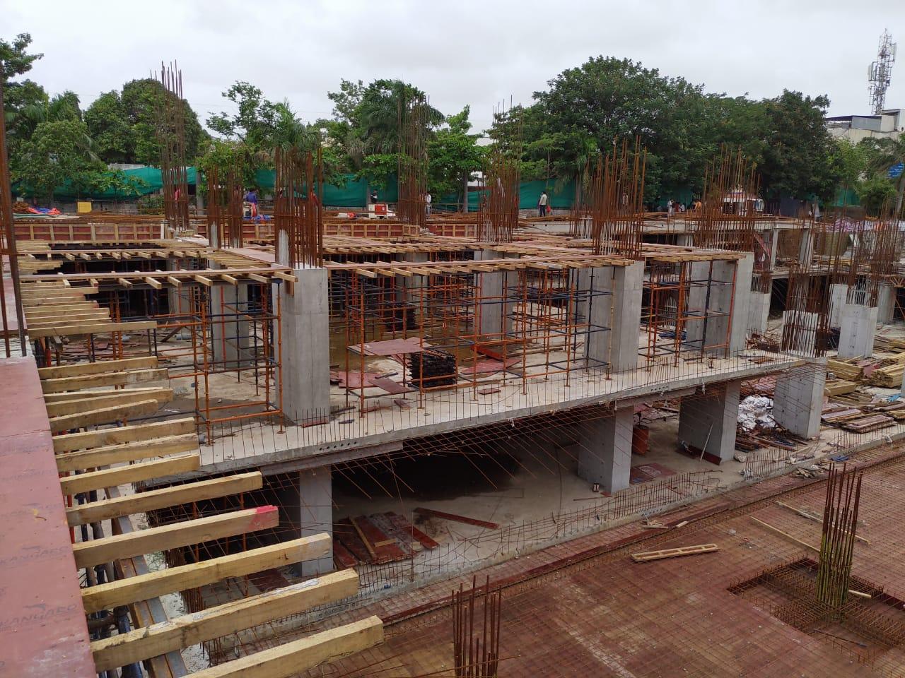 178405_const of real estate project Home Land City located at Vesu, Surat, Gujarat