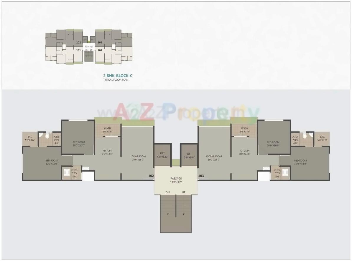 Layout of real estate project Icon Heights located at Puna, Surat, Gujarat