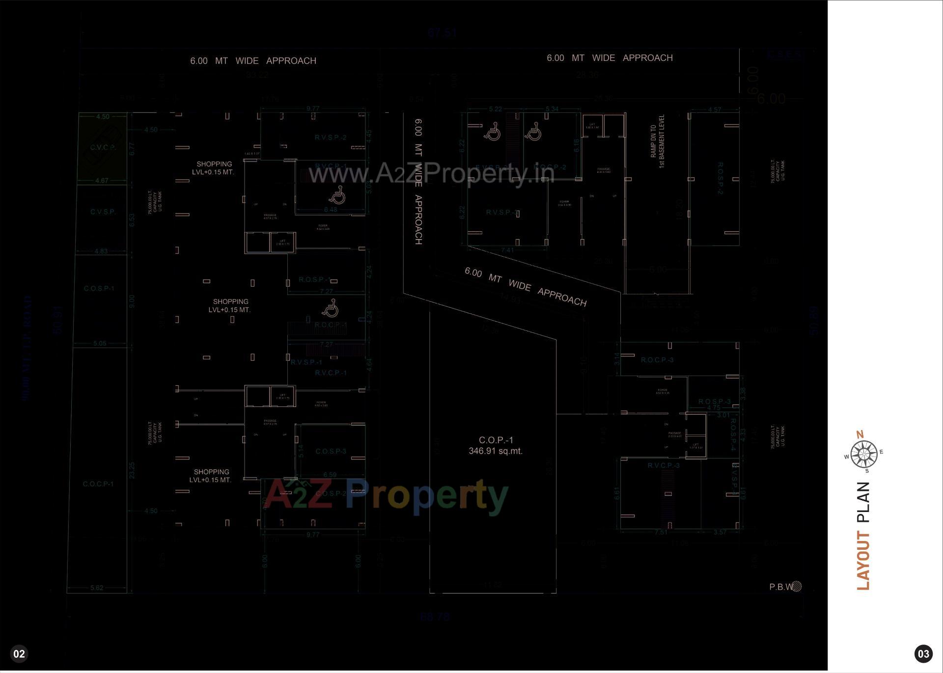  of real estate project Iconic Shivant located at Sarthana, Surat, Gujarat