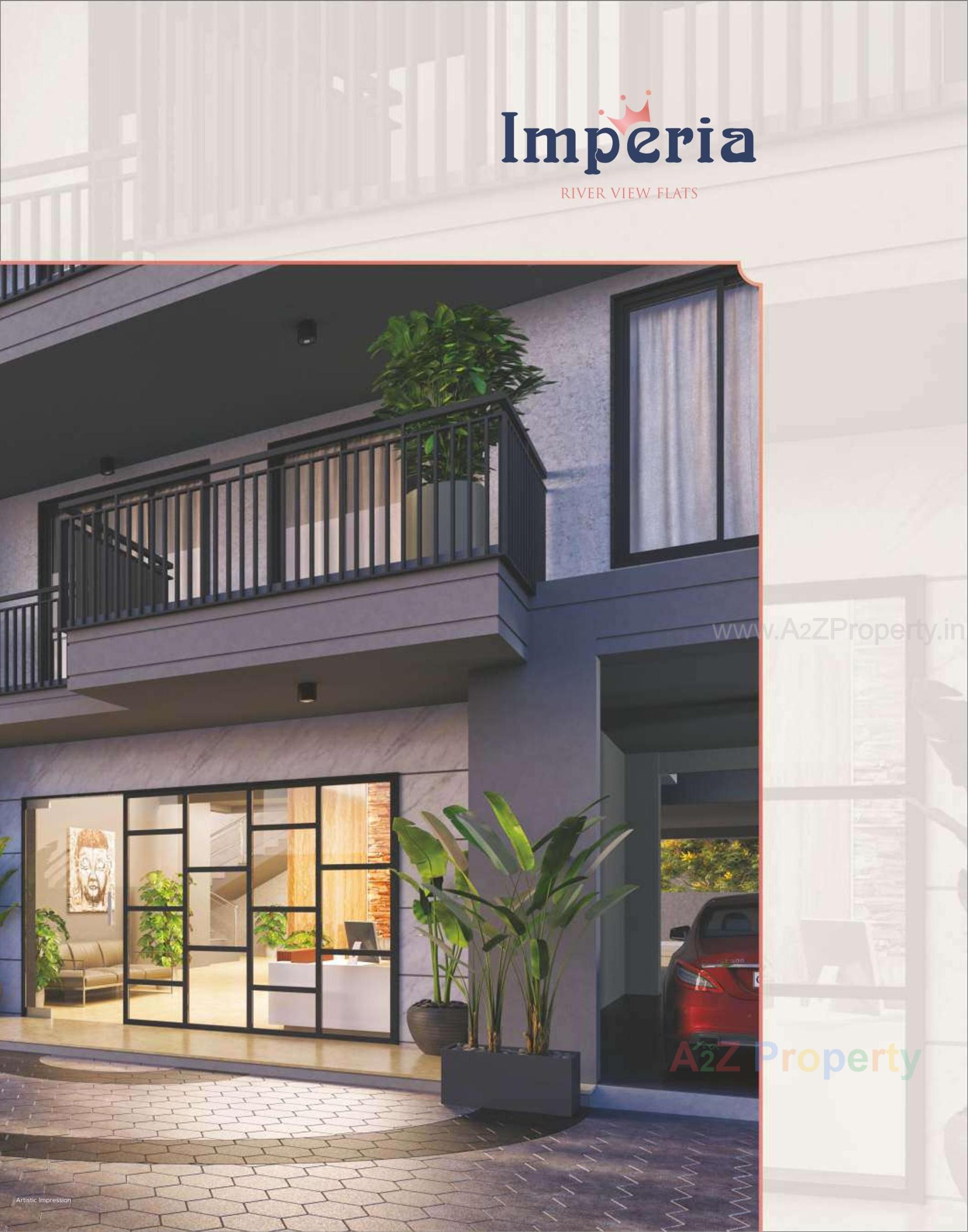 3D Elevation of real estate project Imperia located at Singanpore, Surat, Gujarat