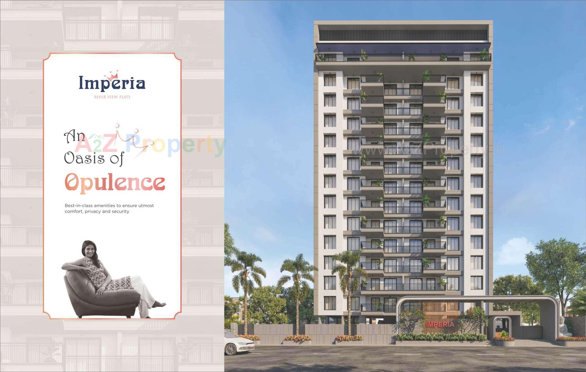 3D Elevation of real estate project Imperia located at Singanpore, Surat, Gujarat