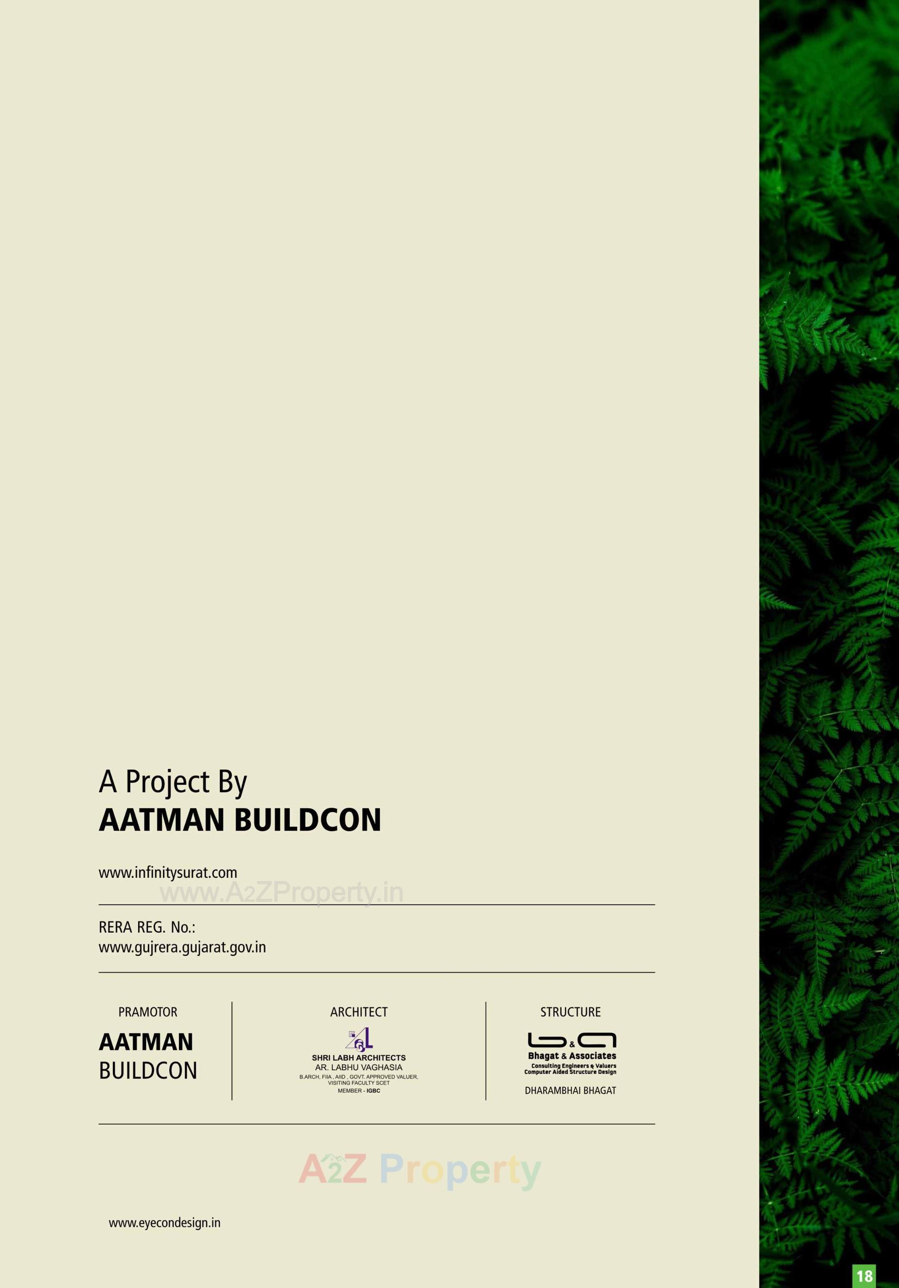  of real estate project Infinity Baug located at Sarthana, Surat, Gujarat