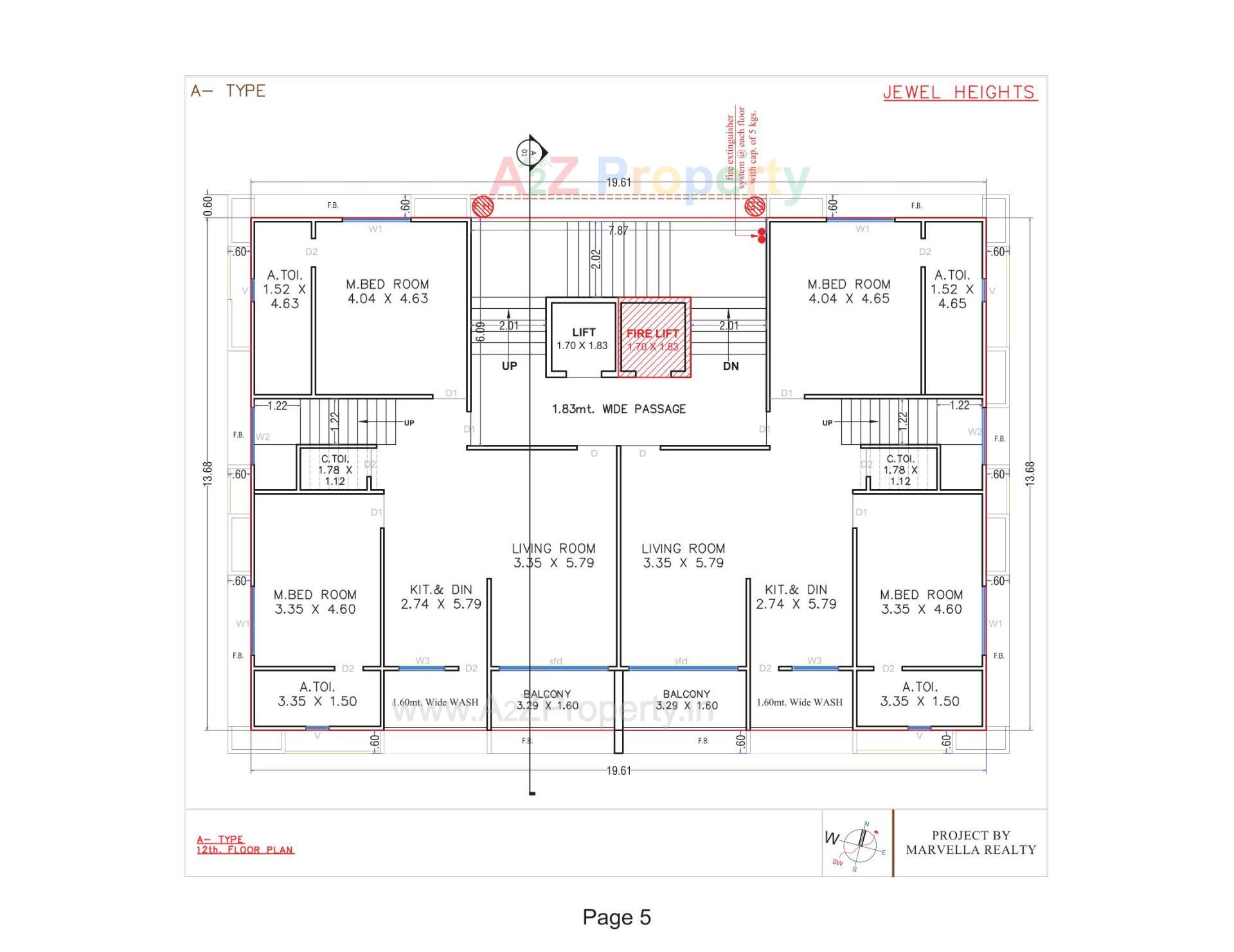 Layout of real estate project Jewel Heights located at Surat, Surat, Gujarat