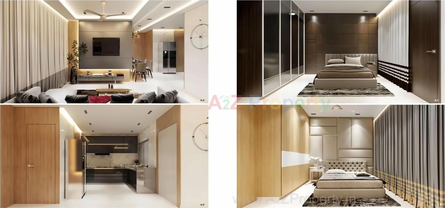 3D Elevation of real estate project Kalyan Residency located at Palanpor, Surat, Gujarat