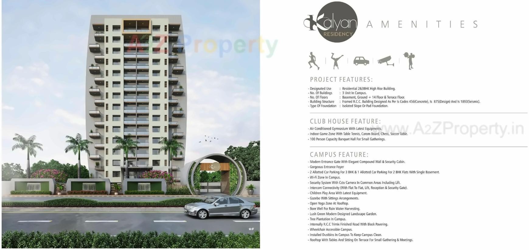  of real estate project Kalyan Residency located at Palanpor, Surat, Gujarat