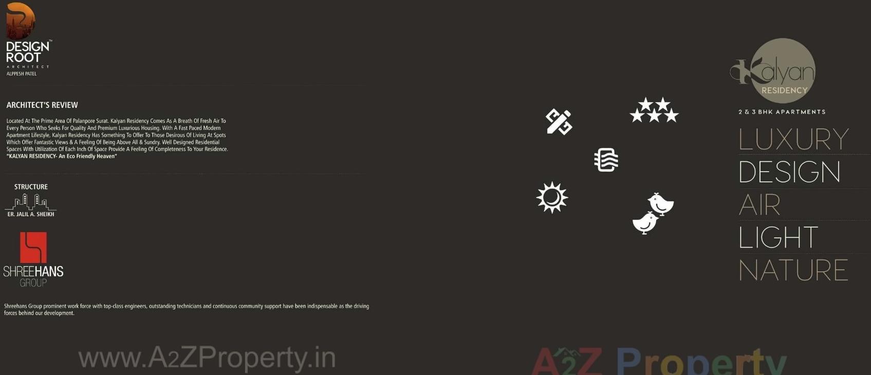  of real estate project Kalyan Residency located at Palanpor, Surat, Gujarat