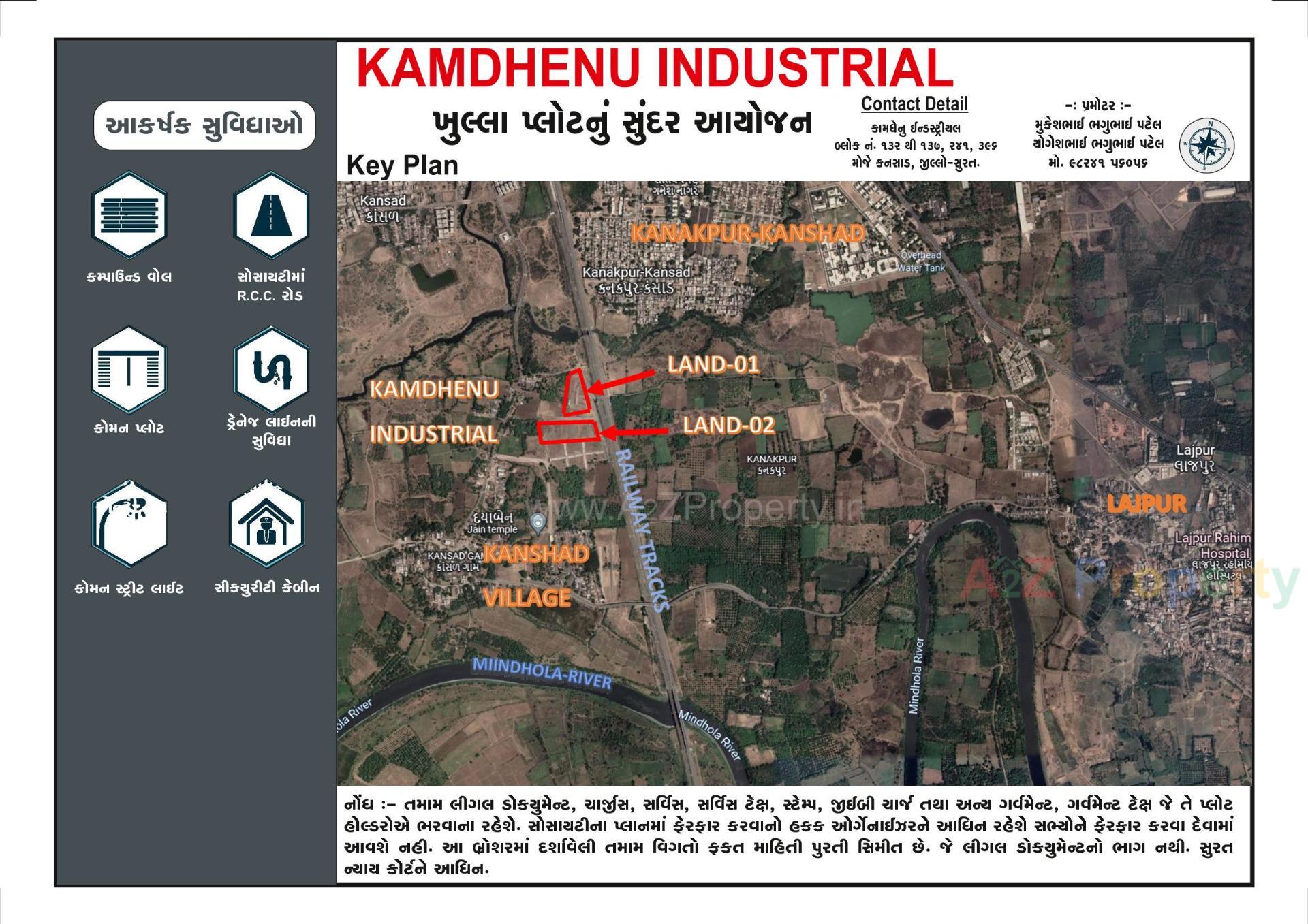  of real estate project Kamdhenu Industrial located at Kansad, Surat, Gujarat