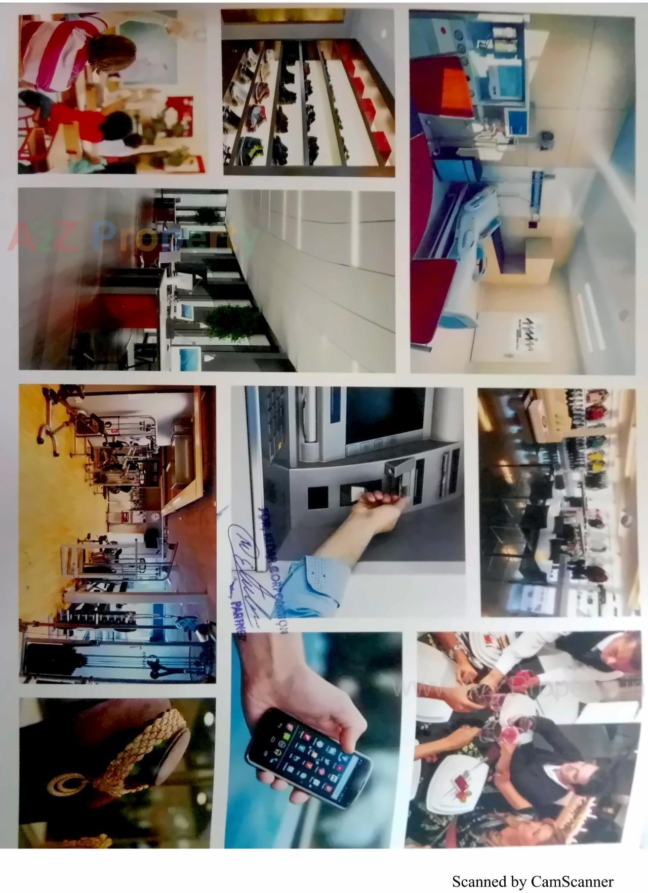 Layout of real estate project Kedar Business Center located at Katar, Surat, Gujarat