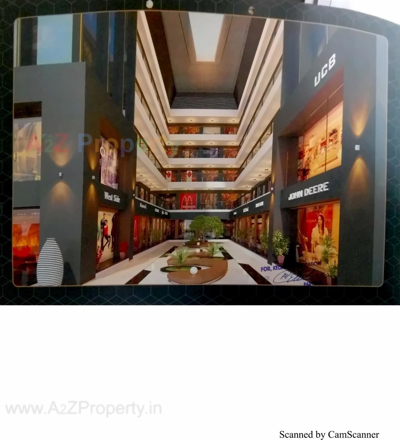 3D Elevation of real estate project Kedar Business Center located at Katar, Surat, Gujarat