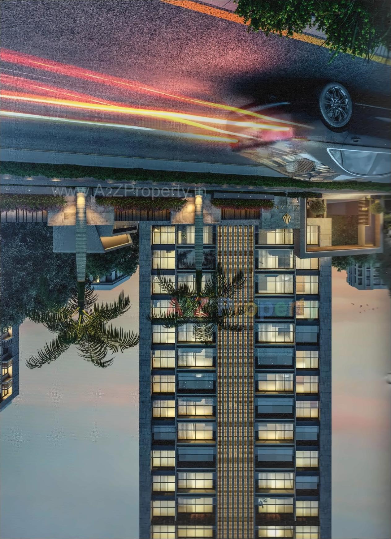 3D Elevation of real estate project Kinar Heights located at Bhatha, Surat, Gujarat
