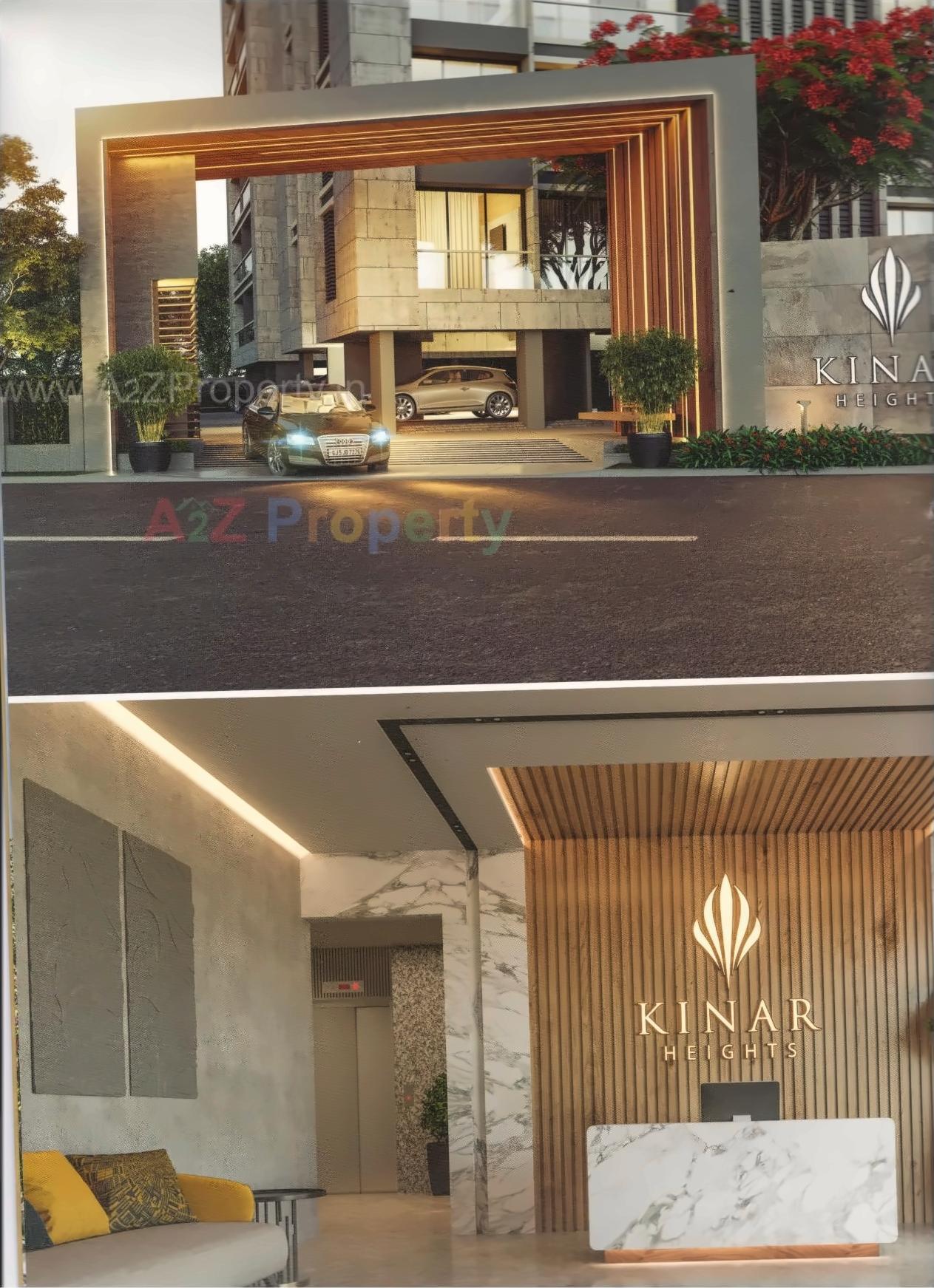 3D Elevation of real estate project Kinar Heights located at Bhatha, Surat, Gujarat