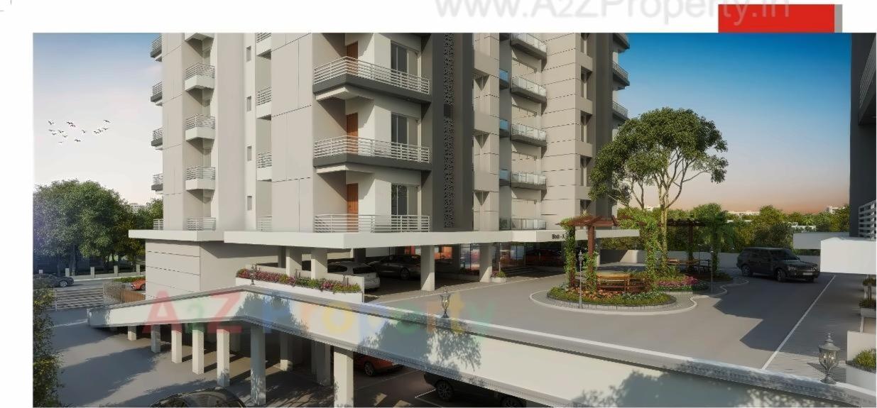 3D Elevation of real estate project Casa King located at Palanpur, Surat, Gujarat