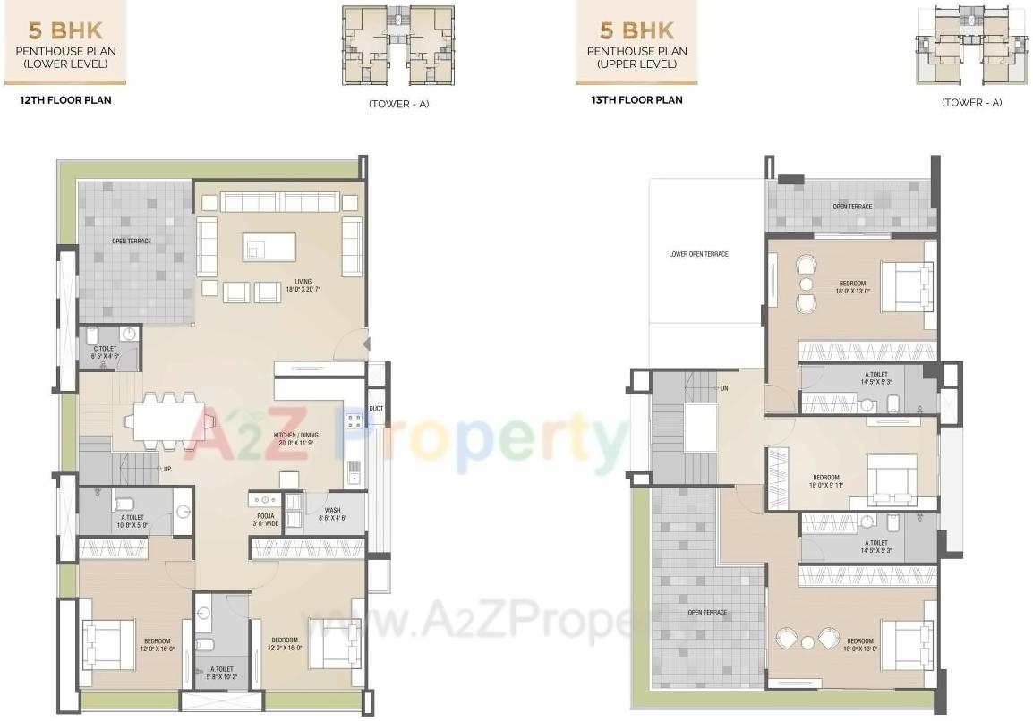 Layout of real estate project Kingsley located at Bhatha, Surat, Gujarat