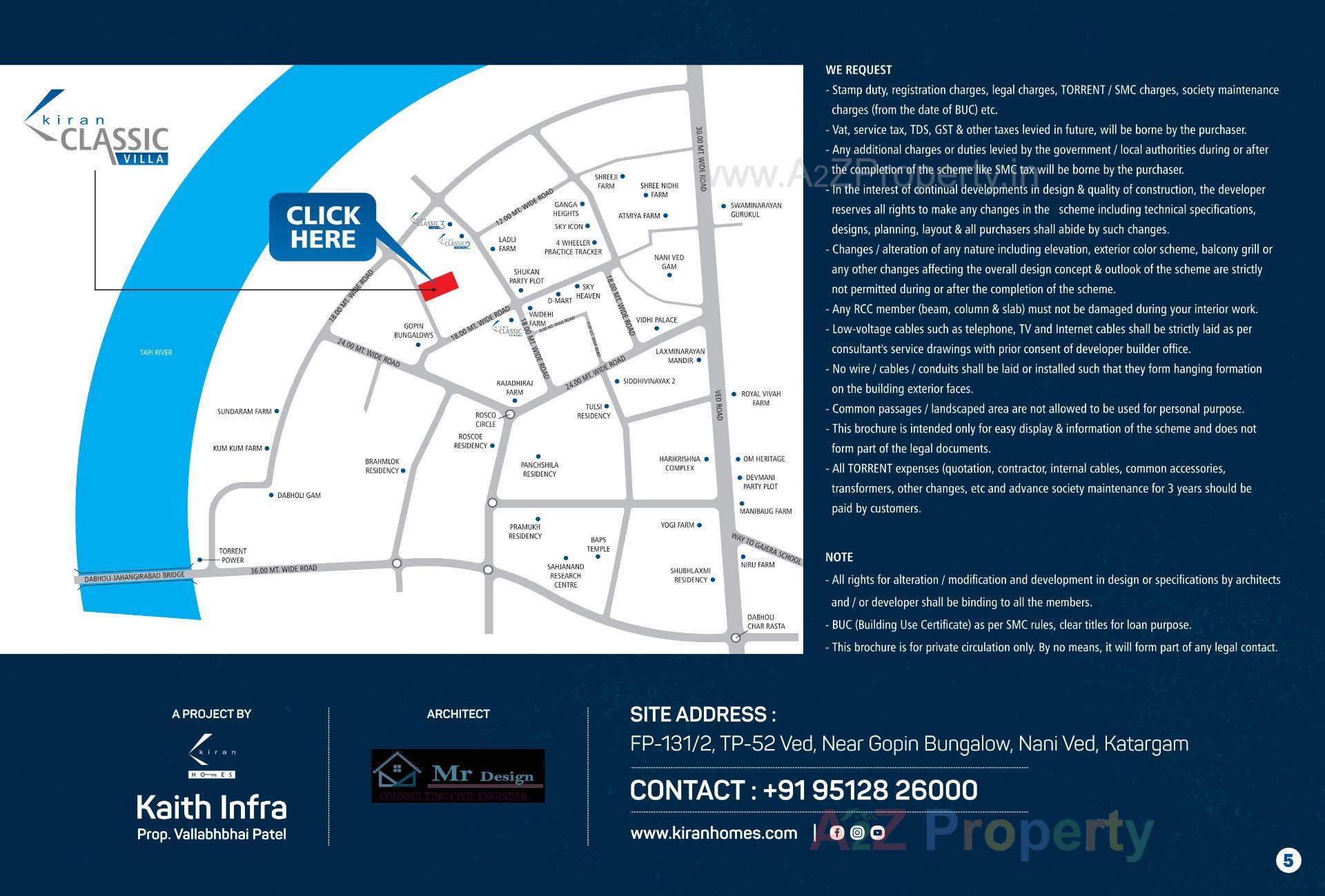  of real estate project Kiran Classic Villa located at Ved, Surat, Gujarat