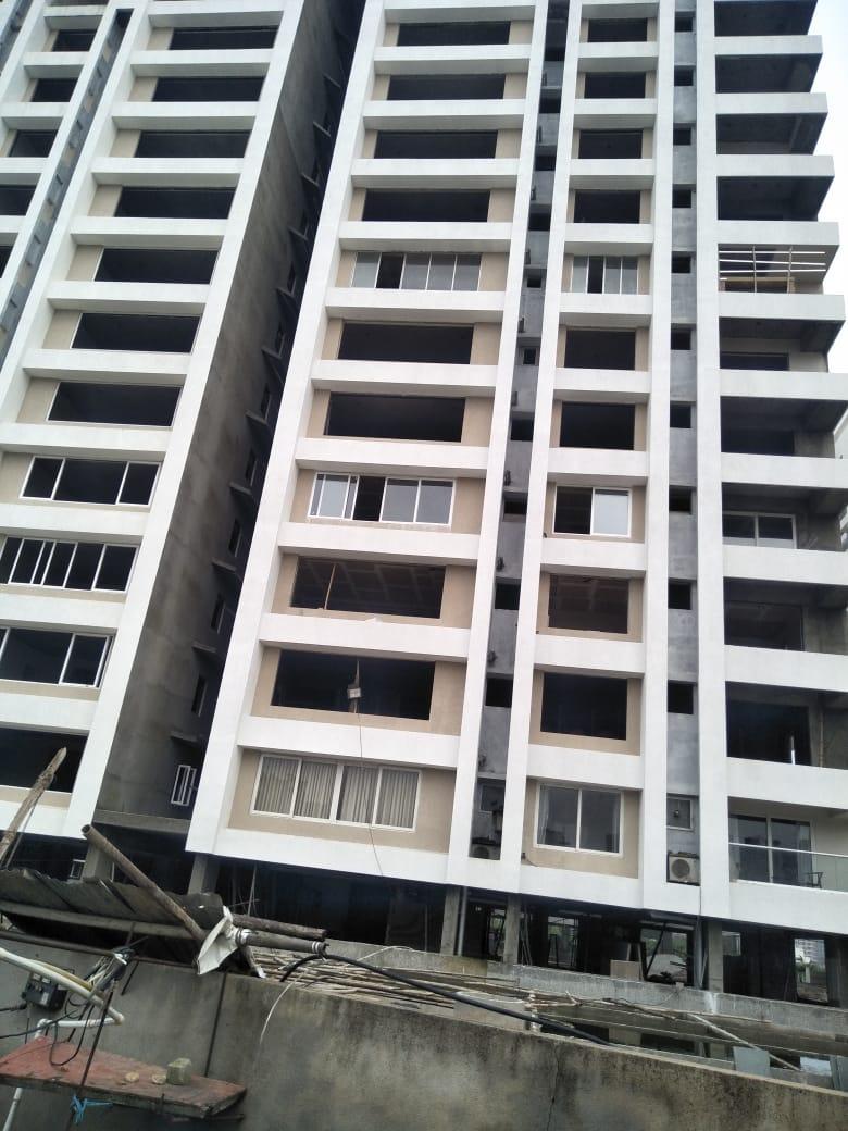 191025_const of real estate project Kpm Terra Prime located at Vesu, Surat, Gujarat