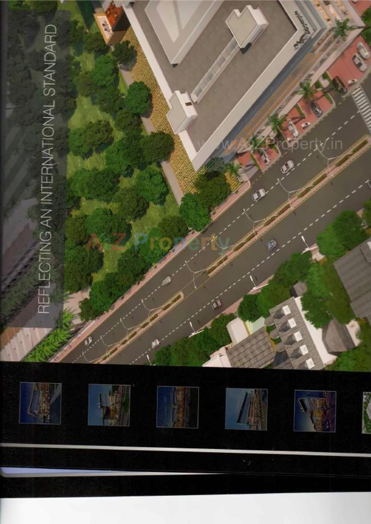 3D Elevation of real estate project Ksb Olympia located at Bamroli, Surat, Gujarat