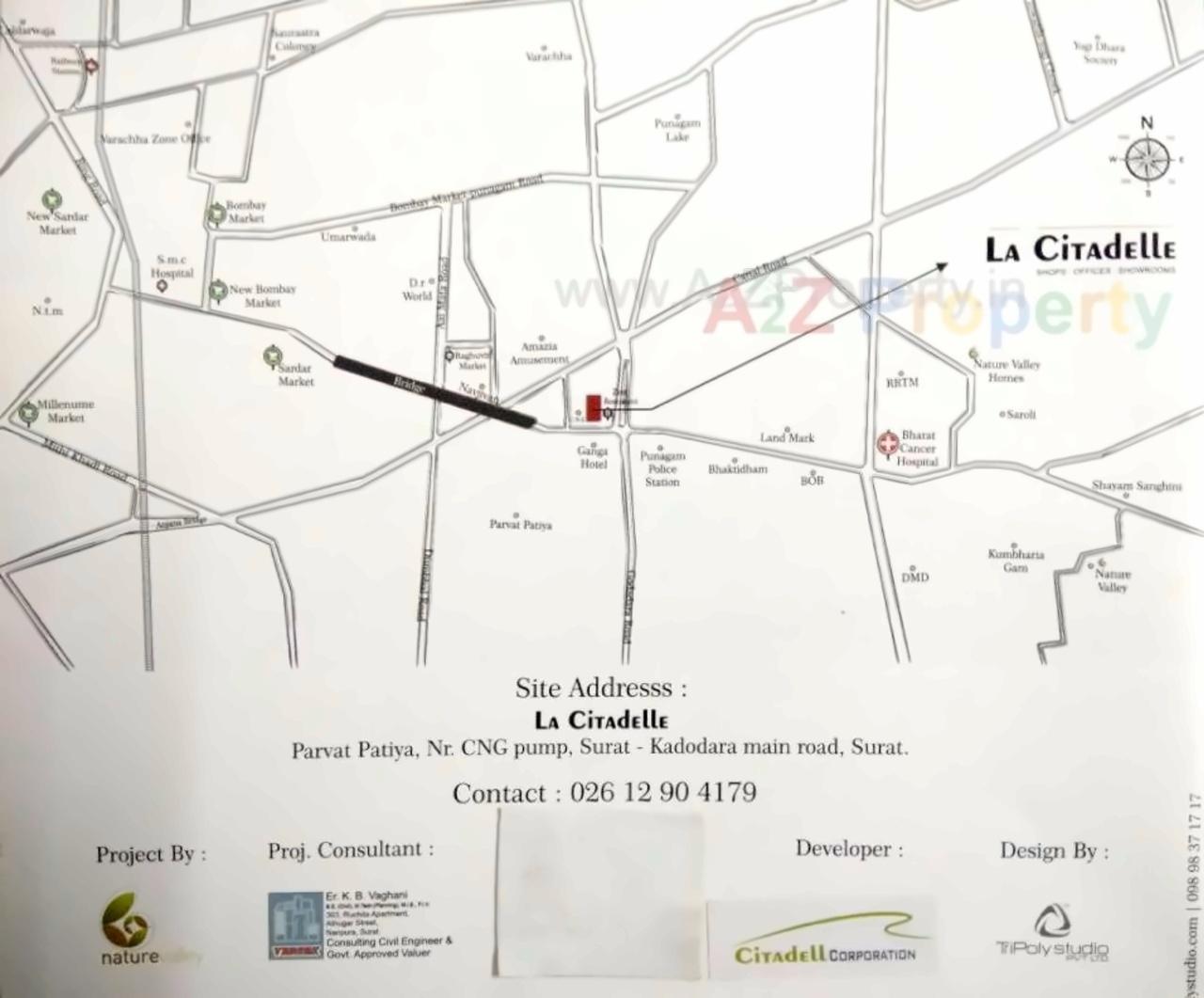  of real estate project La Citadell located at Surat, Surat, Gujarat