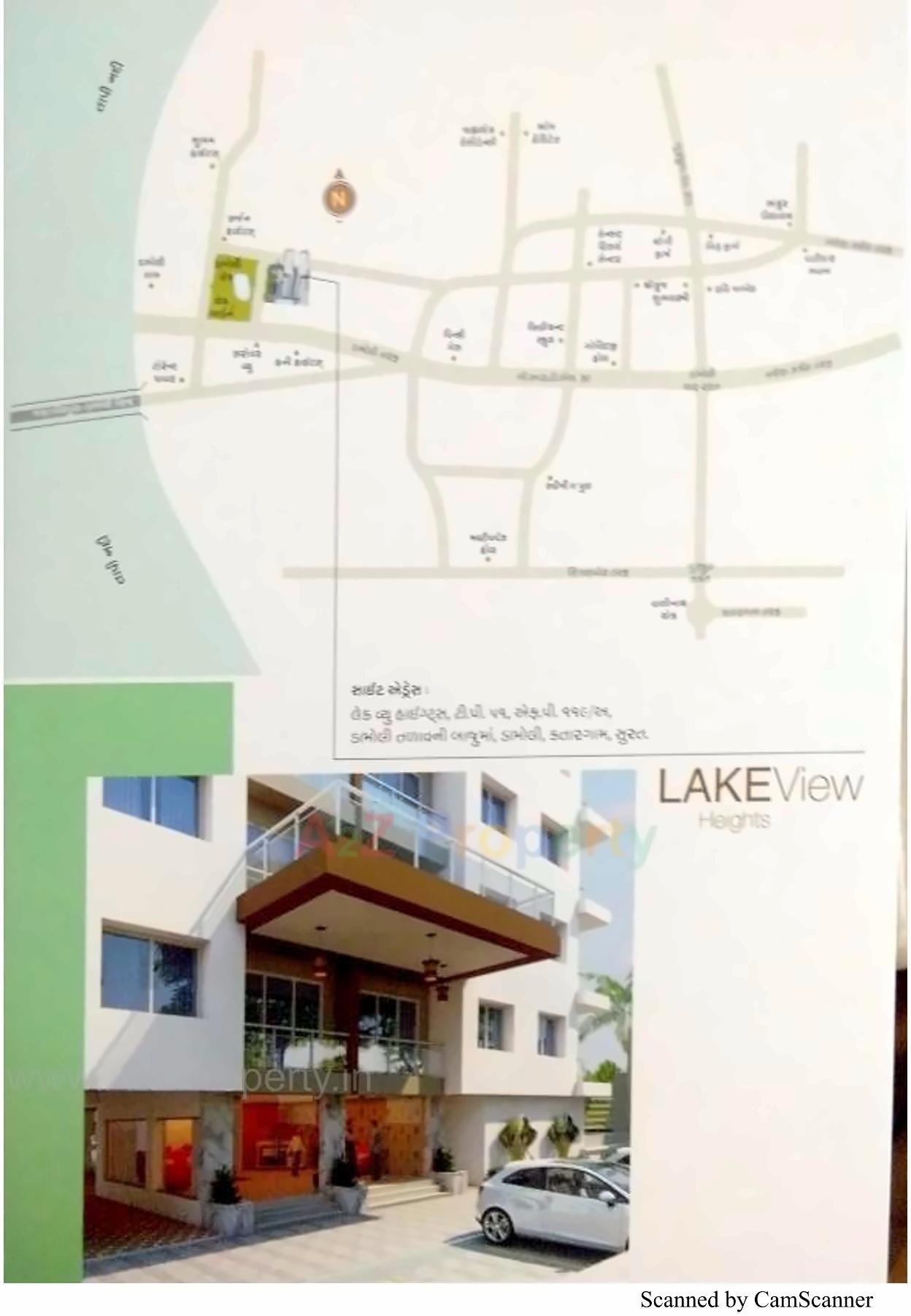  of real estate project Lake View Heights located at Dabholi, Surat, Gujarat
