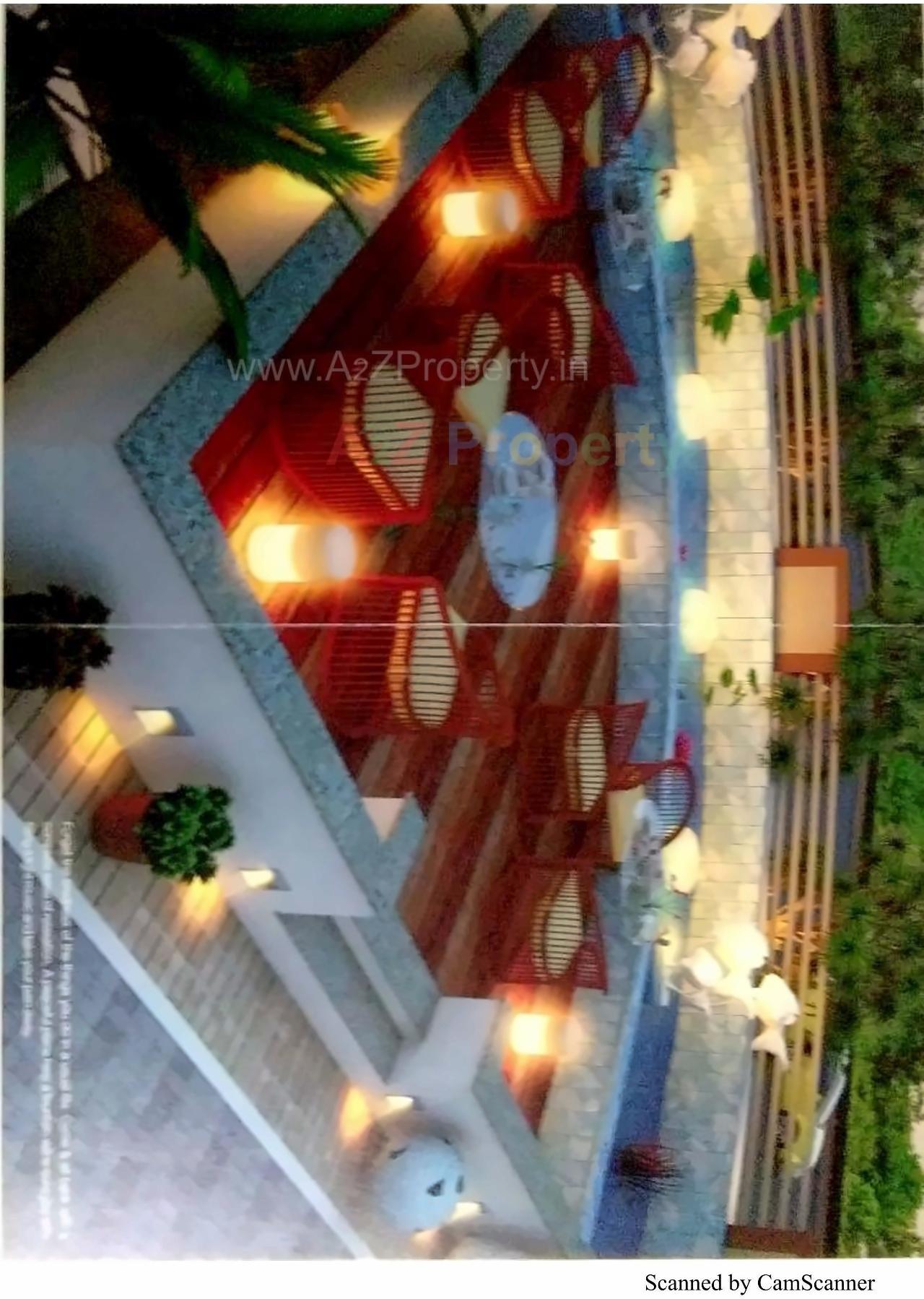 3D Elevation of real estate project Lake View Heights located at Dabholi, Surat, Gujarat