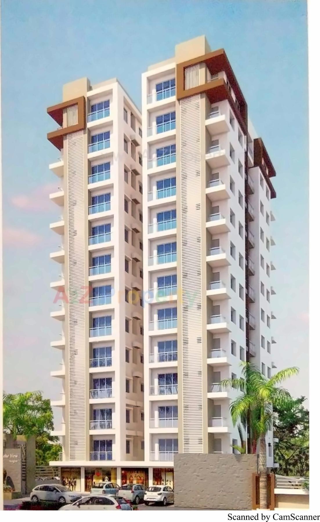 3D Elevation of real estate project Lake View Heights located at Dabholi, Surat, Gujarat