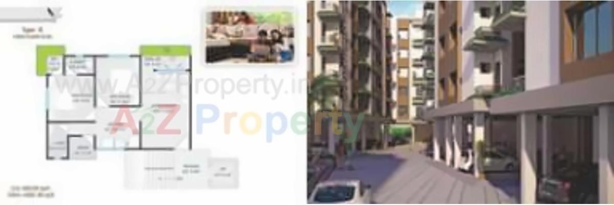 Layout of real estate project Lake View Residency located at Surat, Surat, Gujarat