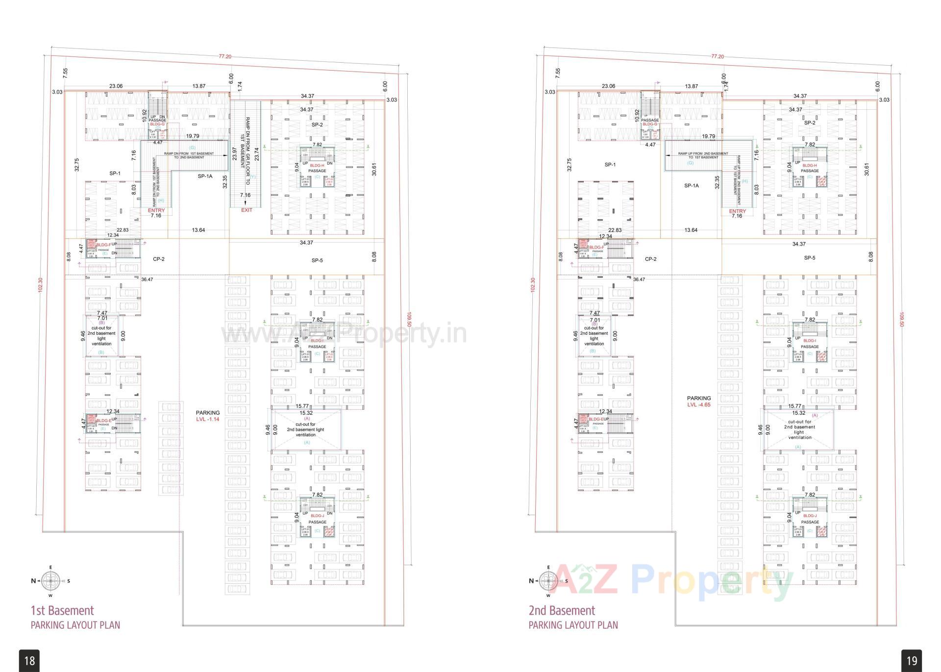Layout of real estate project Laxmi Aster located at Katargam, Surat, Gujarat