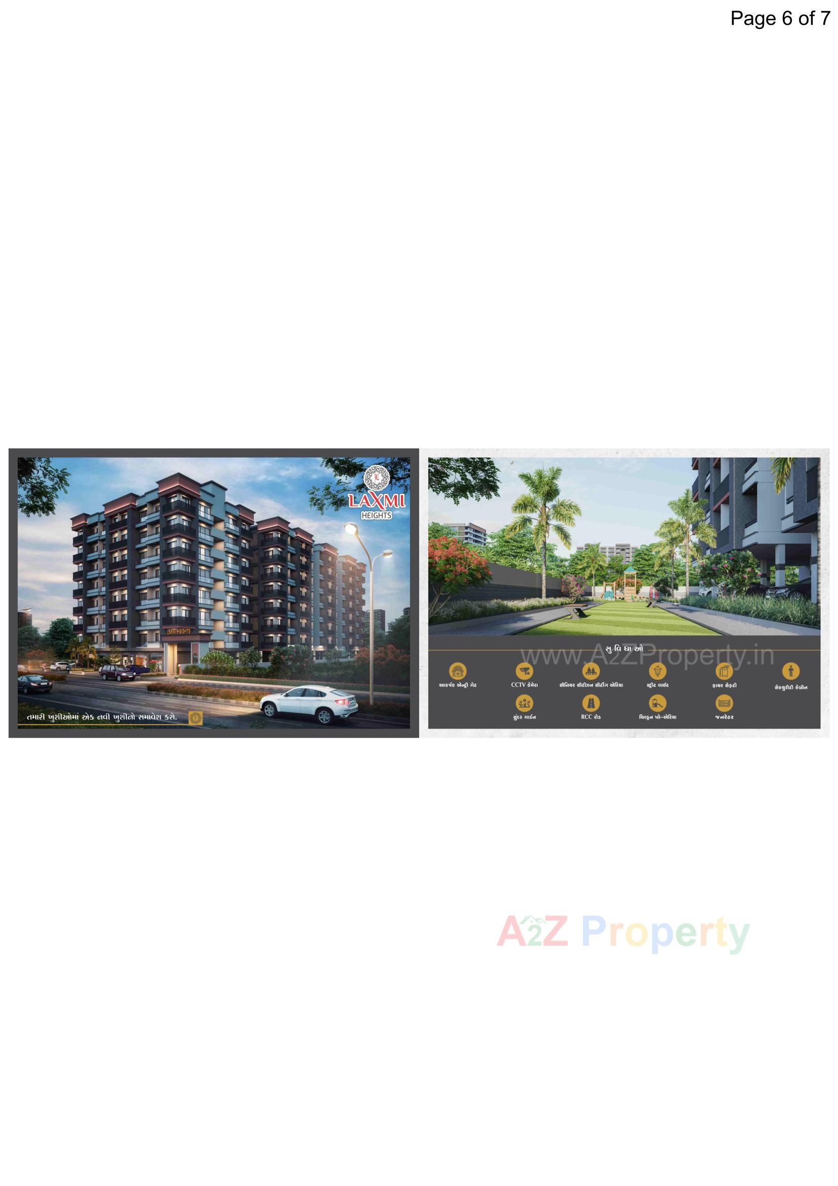  of real estate project Laxmi Heights located at Dindoli, Surat, Gujarat