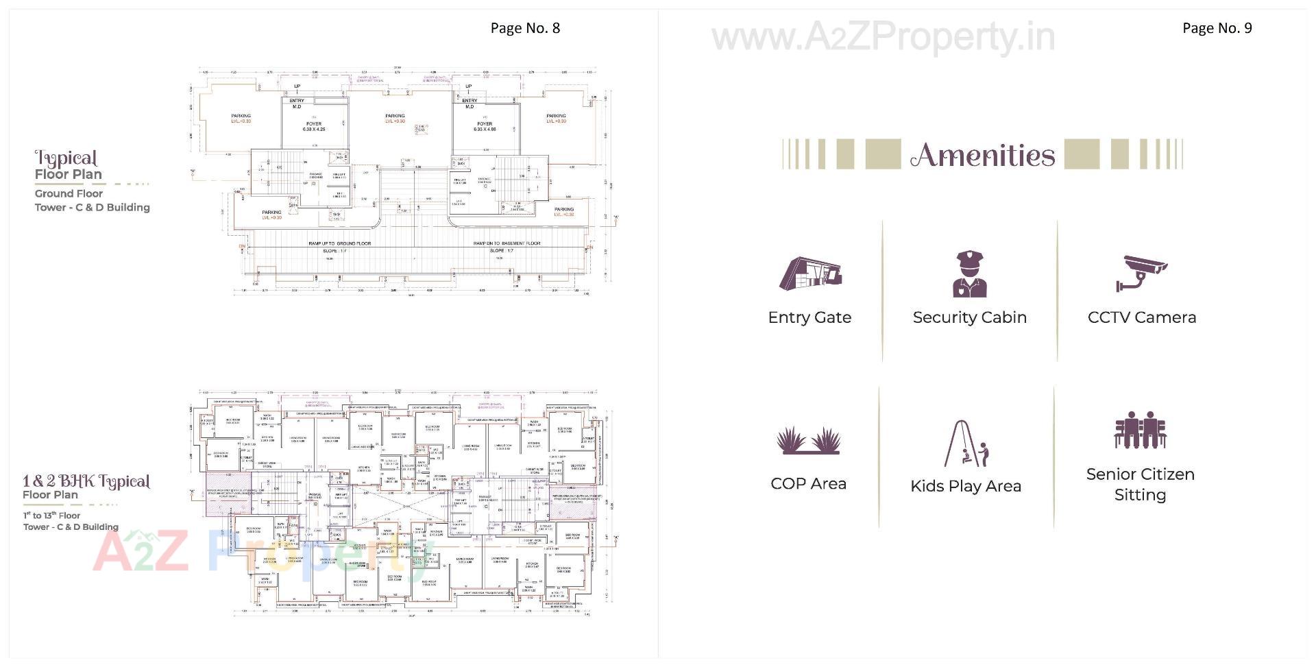 Layout of real estate project Laxmi Homes located at Bamroli, Surat, Gujarat