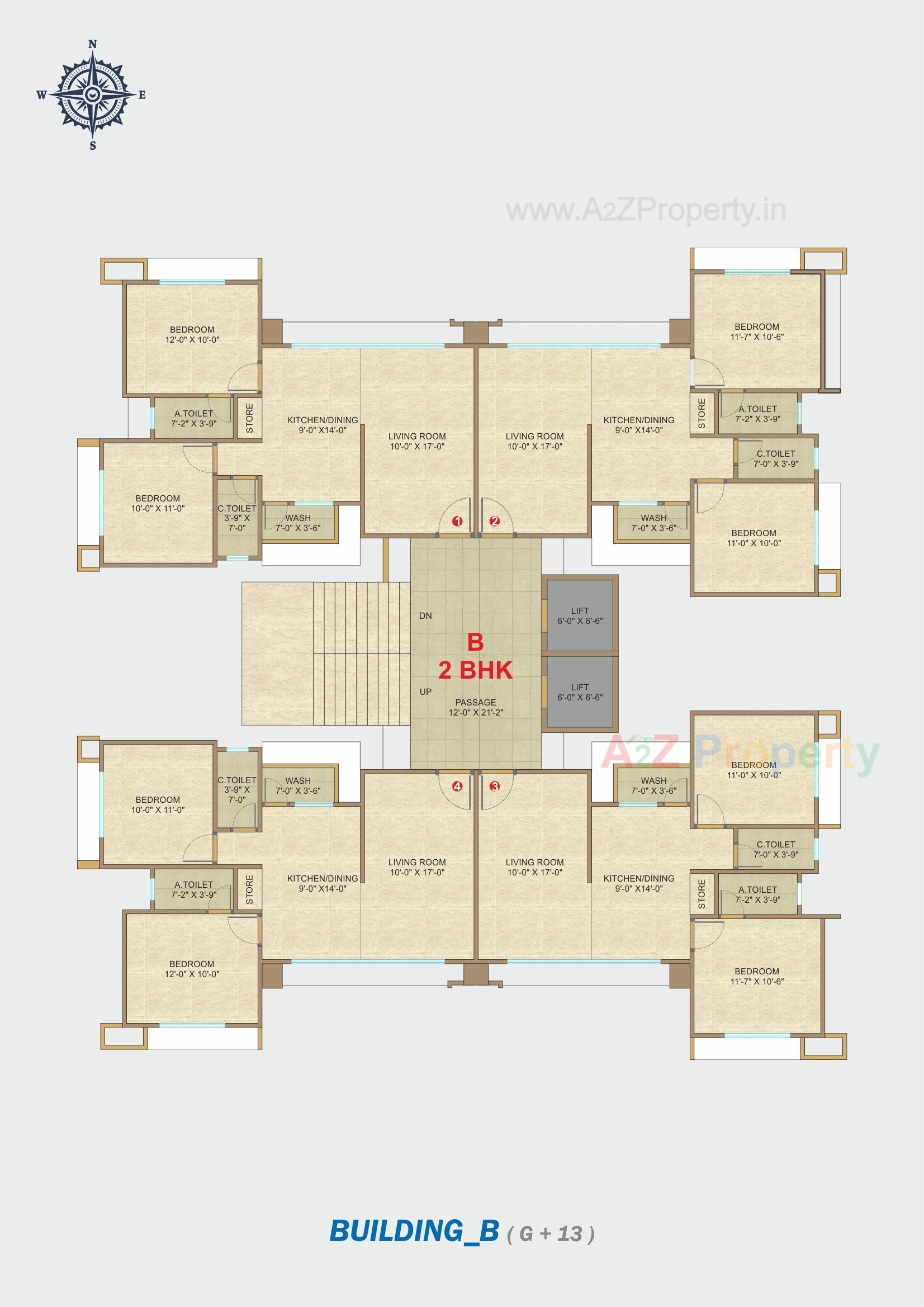 Layout of real estate project Laxminarayan Sky located at Mo, Surat, Gujarat